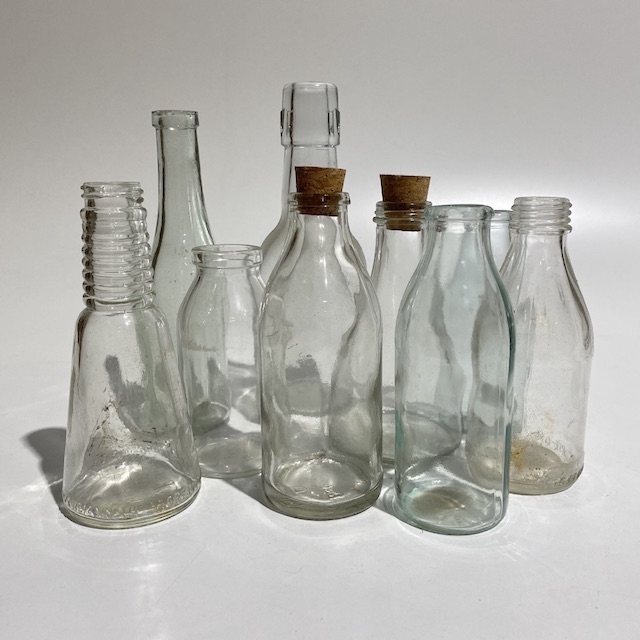 BOTTLE, Glass Vintage (Small)